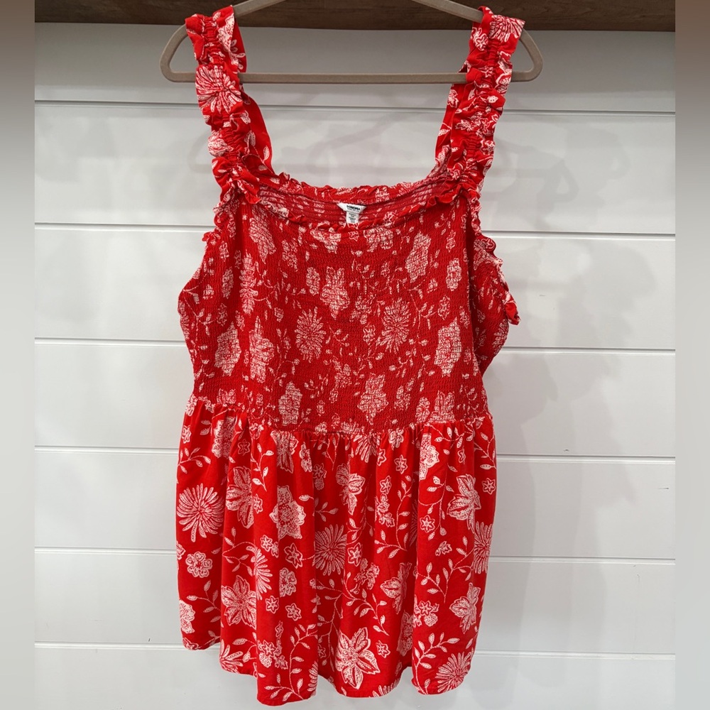 Sonoma Floral Tank Blouse